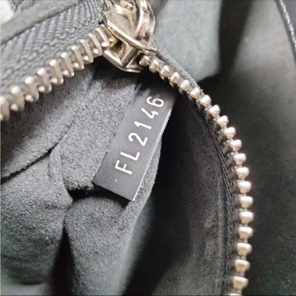 Auth Louis Vuitton Pink Black Epi LV Kleber PM Structured 2way Satchel Purse - Picture 14 of 16